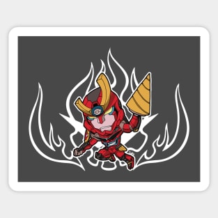 Gurren Lagann Deformed Sticker